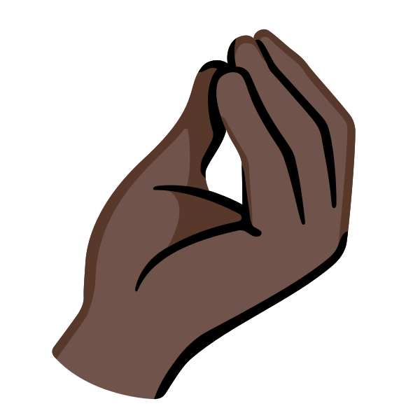Emoji U1f90c 1f3ff