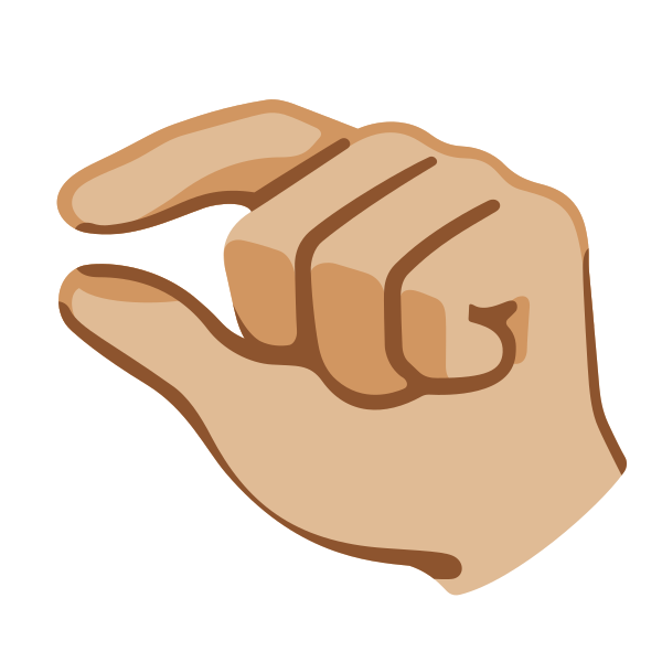 Emoji U1f90f 1f3fc