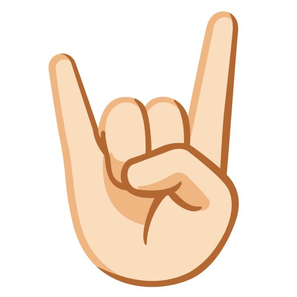 Emoji U1f918 1f3fb