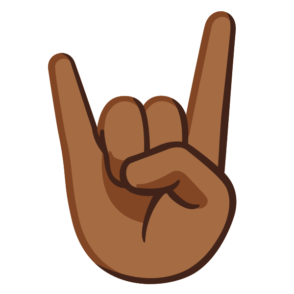 Emoji U1f918 1f3fe