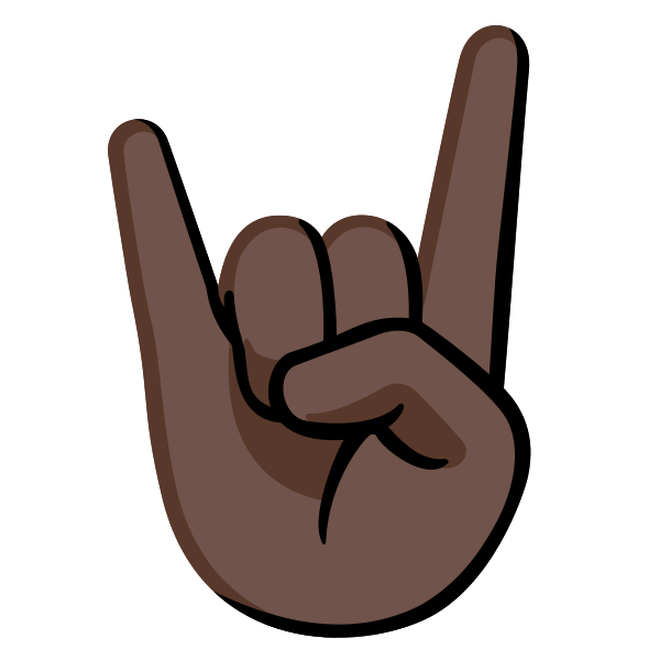 Emoji U1f918 1f3ff