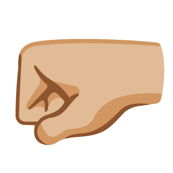 Emoji U1f91b 1f3fc