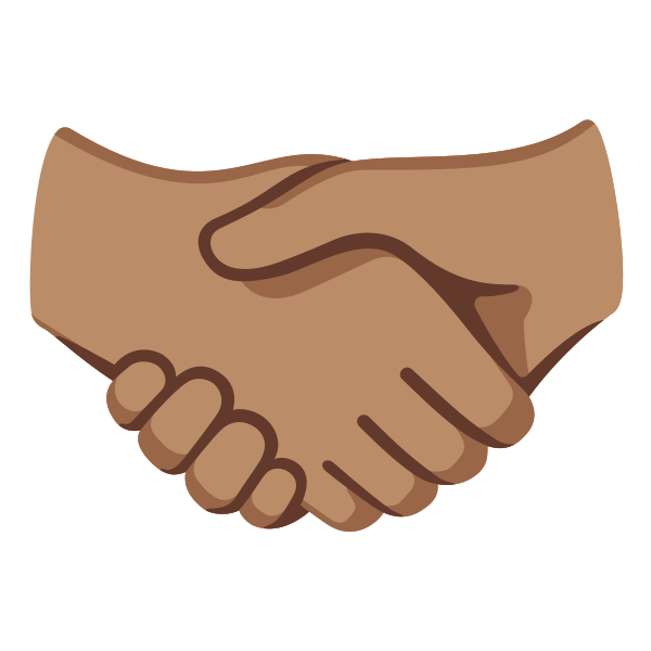 Emoji U1f91d 1f3fd