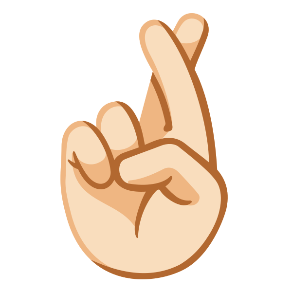 Emoji U1f91e 1f3fb