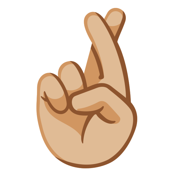 Emoji U1f91e 1f3fc