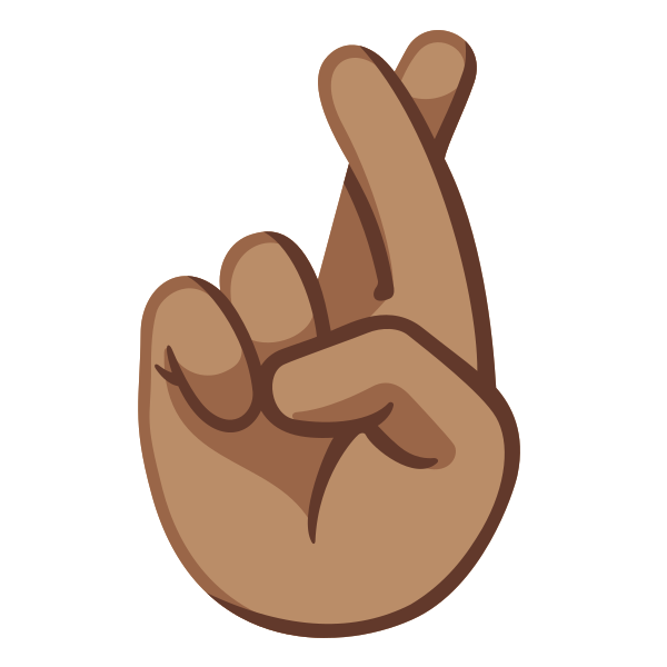 Emoji U1f91e 1f3fd
