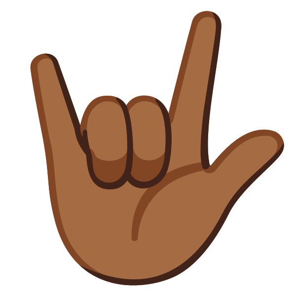 Emoji U1f91f 1f3fe