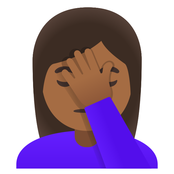 Emoji U1f926 1f3fe 200d 2640