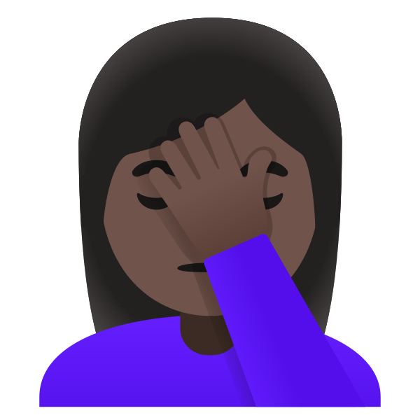 Emoji U1f926 1f3ff 200d 2640