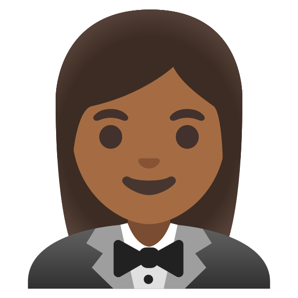 Emoji U1f935 1f3fe 200d 2640