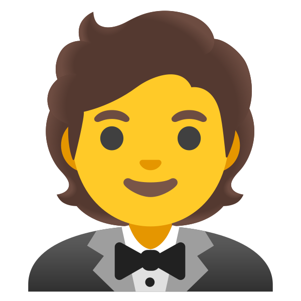 Emoji U1f935