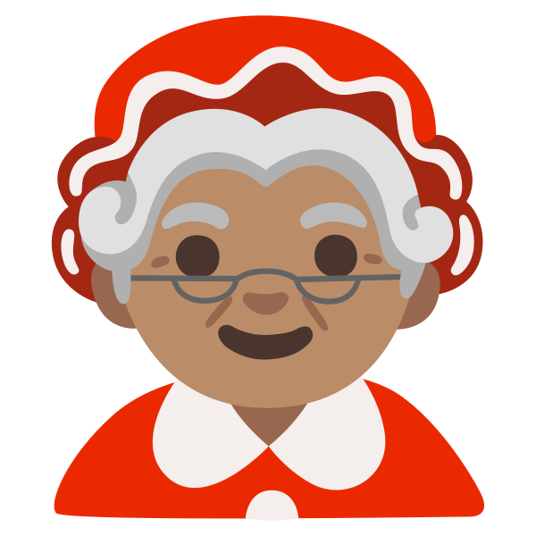 Emoji U1f936 1f3fd