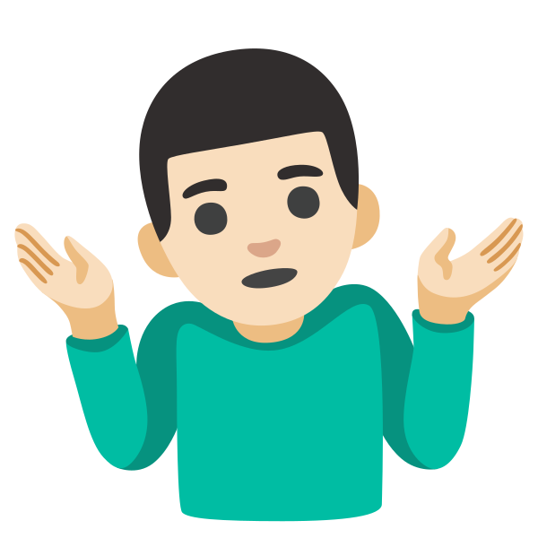 Emoji U1f937 1f3fb 200d 2642