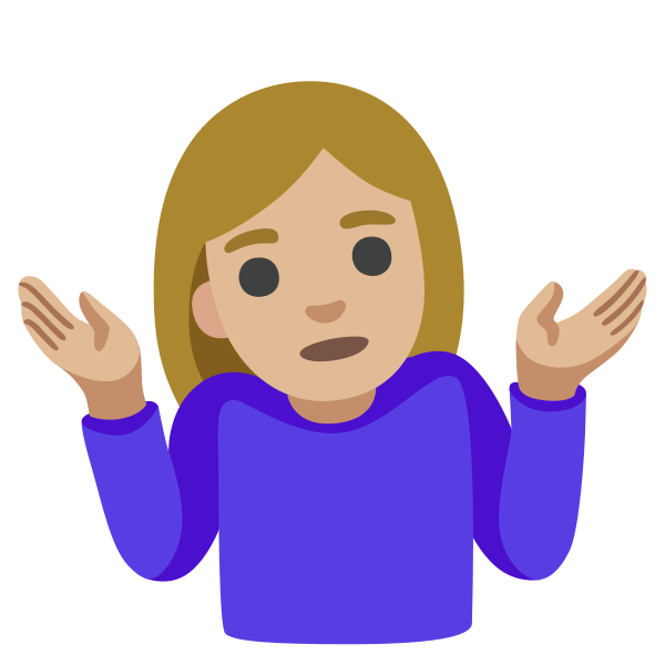 Emoji U1f937 1f3fc 200d 2640
