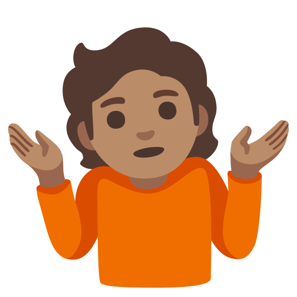 Emoji U1f937 1f3fd