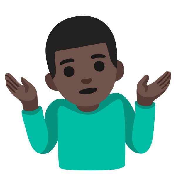 Emoji U1f937 1f3ff 200d 2642