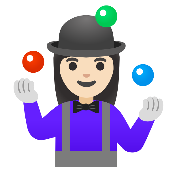 Emoji U1f939 1f3fb 200d 2640
