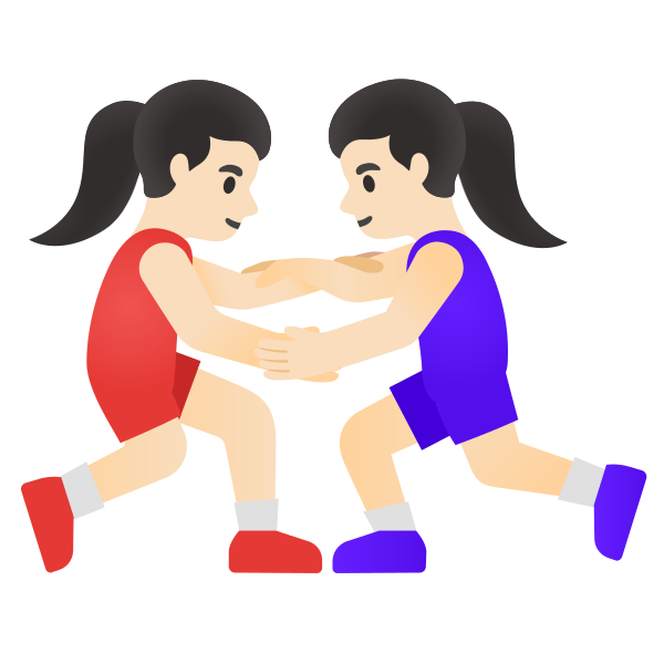 Emoji U1f93c 1f3fb 200d 2640