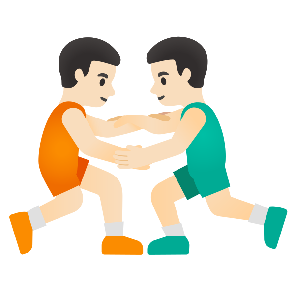 Emoji U1f93c 1f3fb 200d 2642