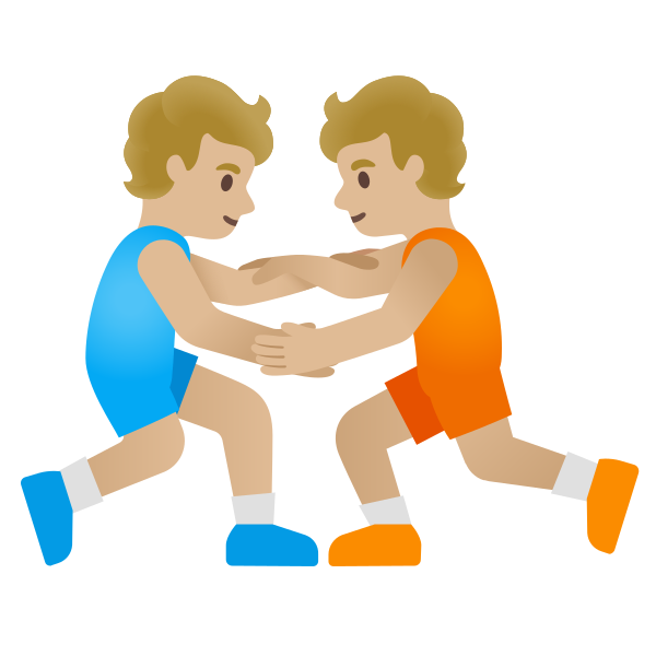 Emoji U1f93c 1f3fc