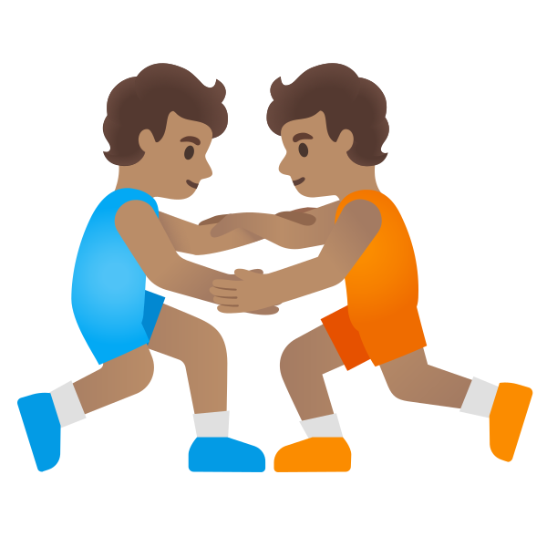 Emoji U1f93c 1f3fd