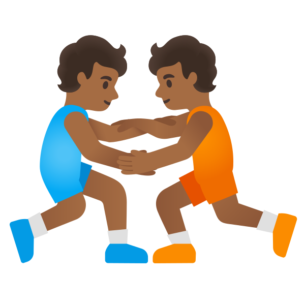 Emoji U1f93c 1f3fe