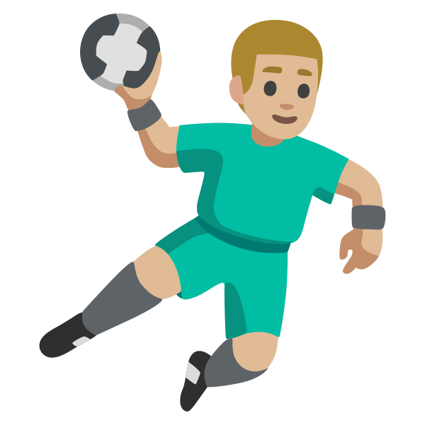 Emoji U1f93e 1f3fc 200d 2642