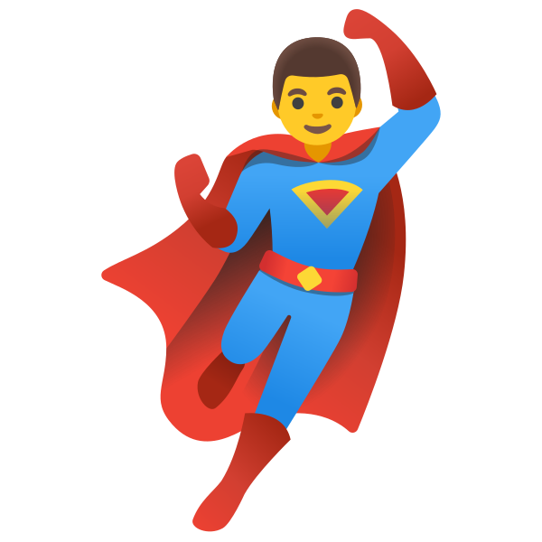 Emoji U1f9b8 200d 2642