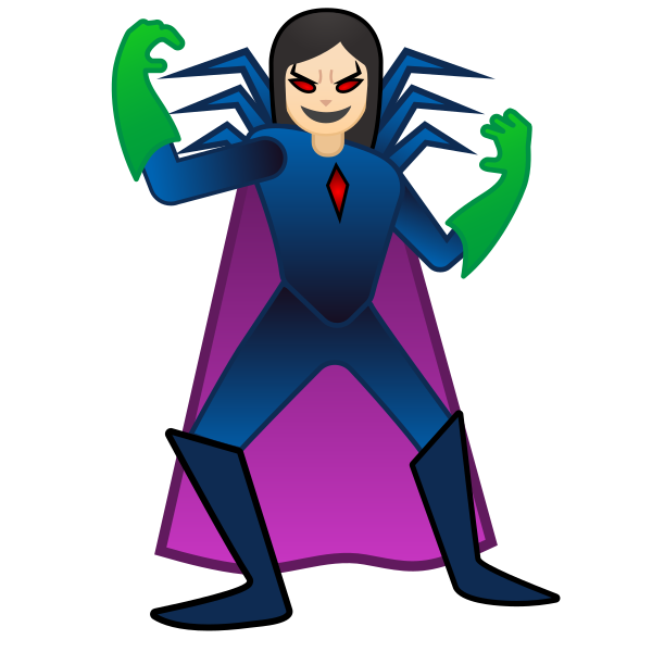 Emoji U1f9b9 1f3fb 200d 2640