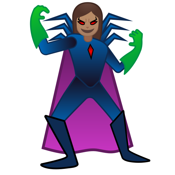 Emoji U1f9b9 1f3fd 200d 2640