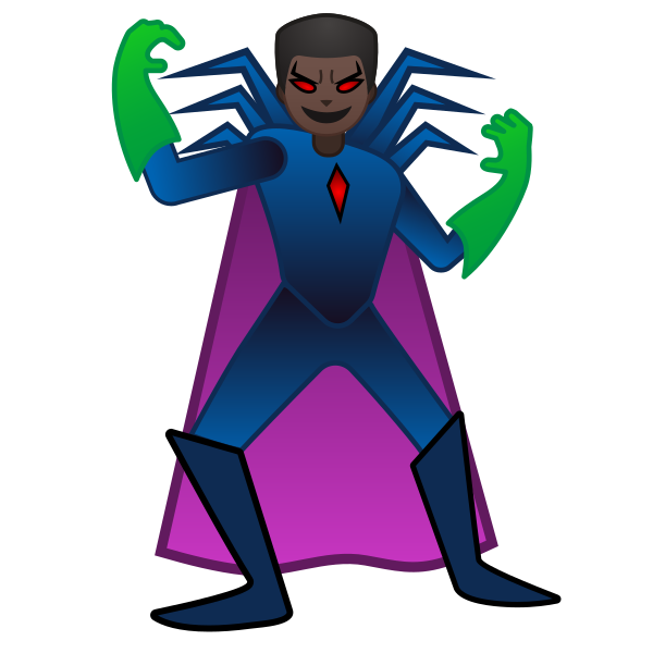 Emoji U1f9b9 1f3ff 200d 2642