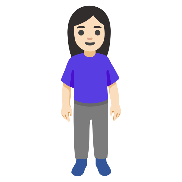 Emoji U1f9cd 1f3fb 200d 2640