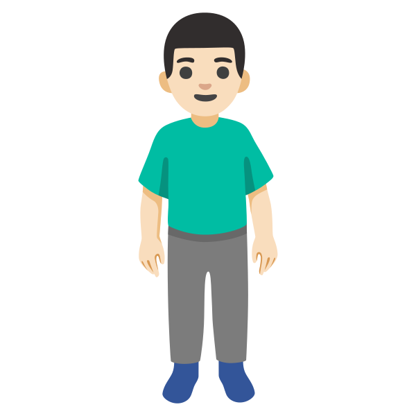 Emoji U1f9cd 1f3fb 200d 2642