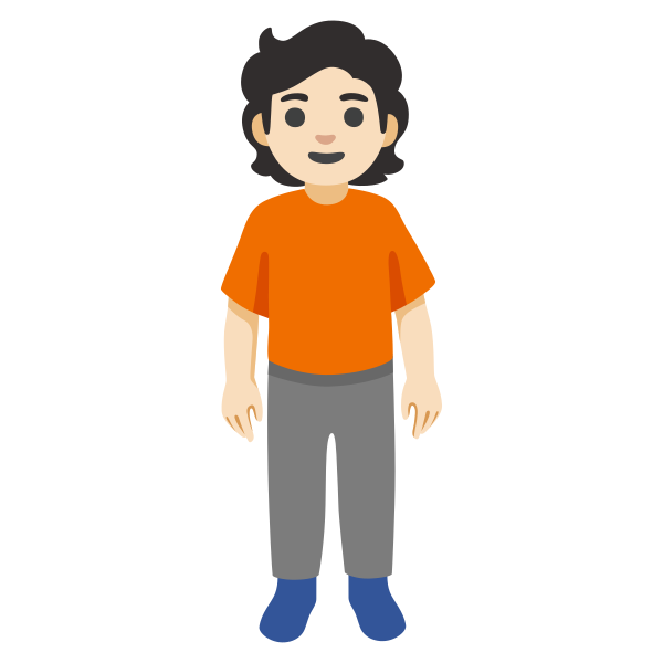 Emoji U1f9cd 1f3fb
