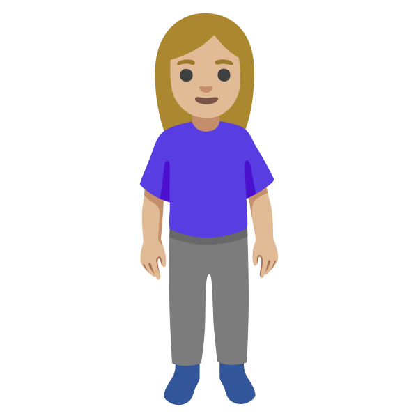 Emoji U1f9cd 1f3fc 200d 2640