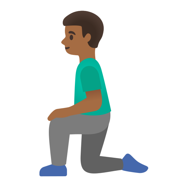 Emoji U1f9ce 1f3fe 200d 2642