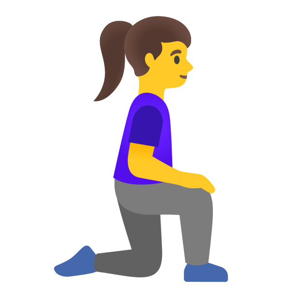 Emoji U1f9ce 200d 2640 200d 27a1