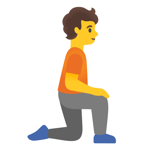 Emoji U1f9ce 200d 27a1