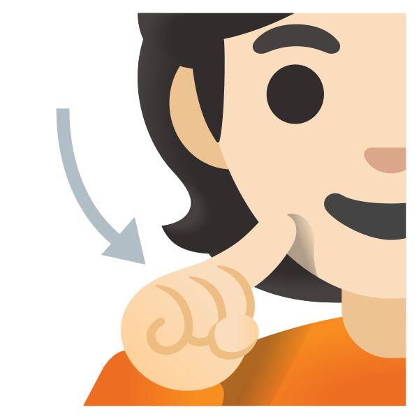 Emoji U1f9cf 1f3fb
