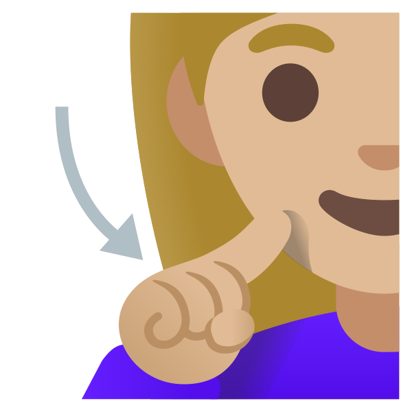 Emoji U1f9cf 1f3fc 200d 2640