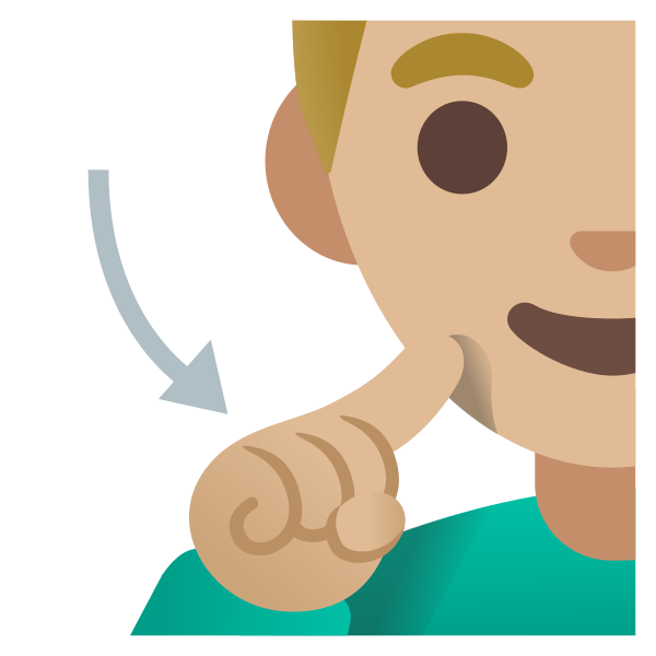 Emoji U1f9cf 1f3fc 200d 2642