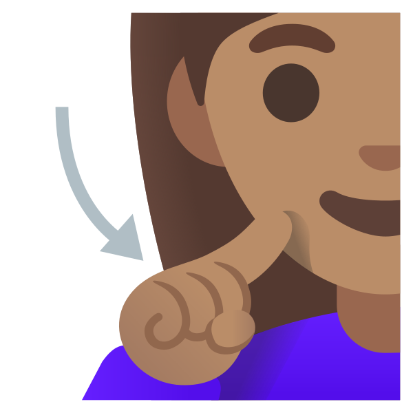 Emoji U1f9cf 1f3fd 200d 2640