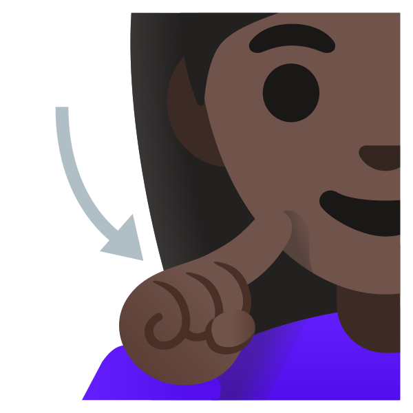 Emoji U1f9cf 1f3ff 200d 2640
