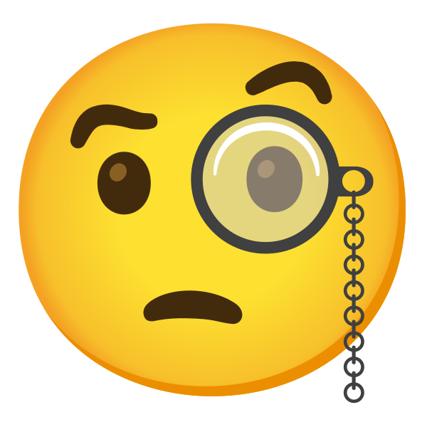 Emoji U1f9d0