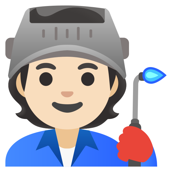 Emoji U1f9d1 1f3fb 200d 1f3ed