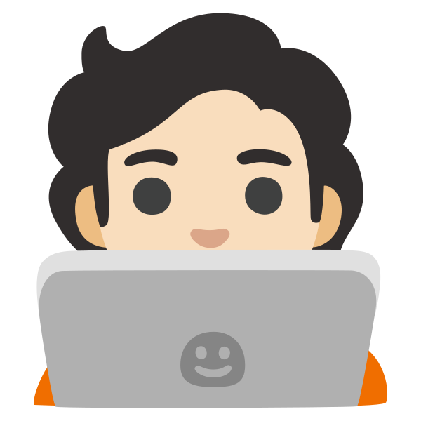Emoji U1f9d1 1f3fb 200d 1f4bb