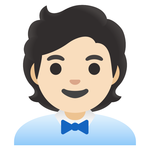 Emoji U1f9d1 1f3fb 200d 1f4bc