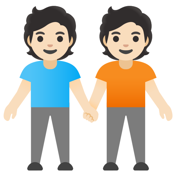 Emoji U1f9d1 1f3fb 200d 1f91d 200d 1f9d1 1f3fb