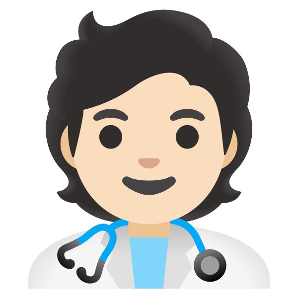 Emoji U1f9d1 1f3fb 200d 2695
