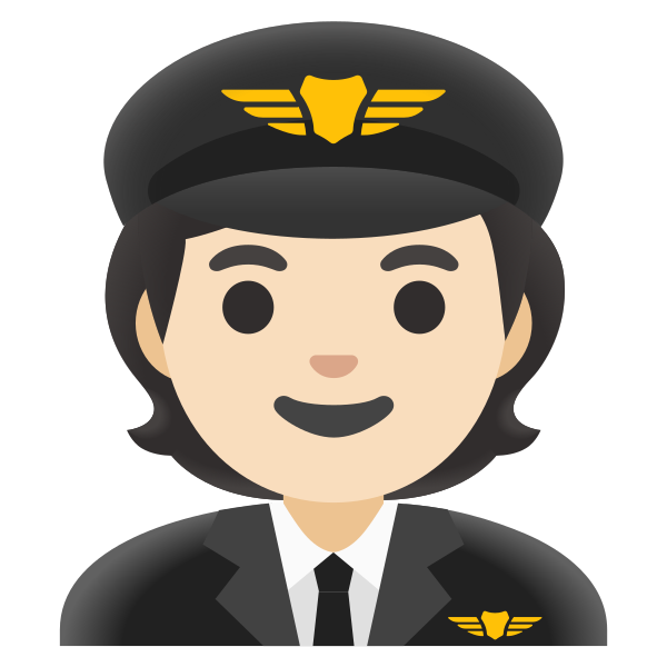 Emoji U1f9d1 1f3fb 200d 2708
